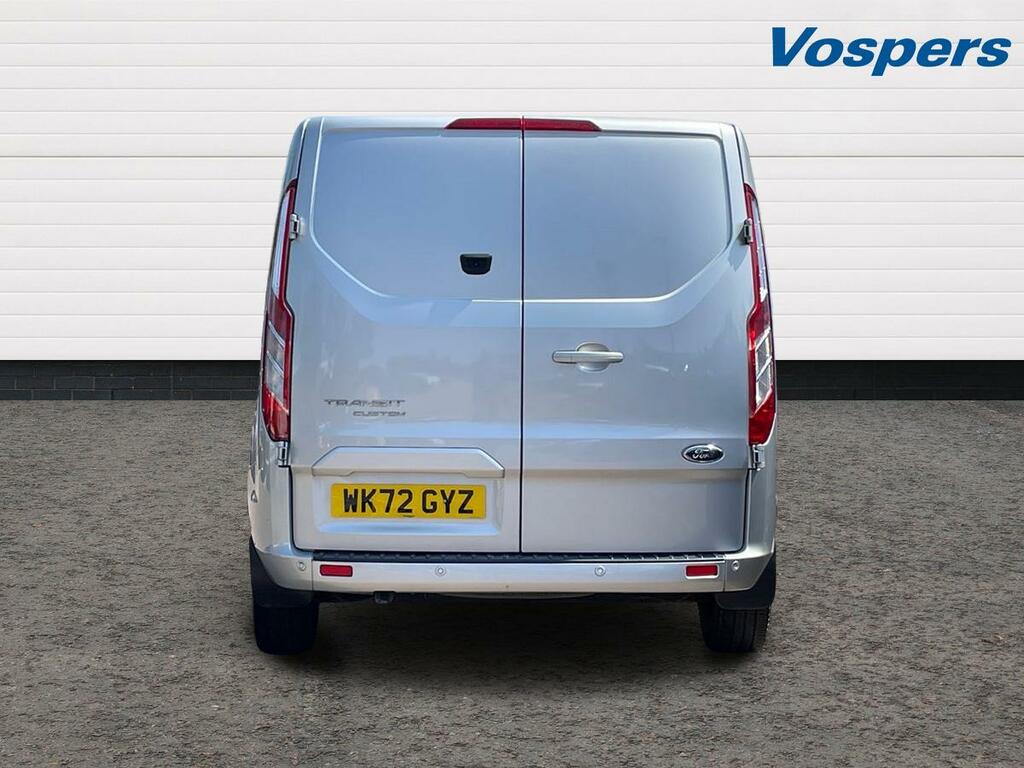 Ford Transit Custom 2.0 Ecoblue 130Ps Low Roof Dcab Limited Van Silver #4