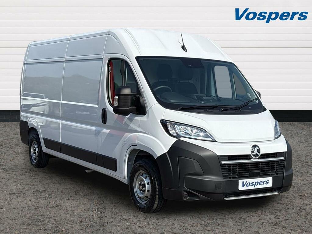 Vauxhall Movano 2.2 Turbo D 140 H2 Van Prime White