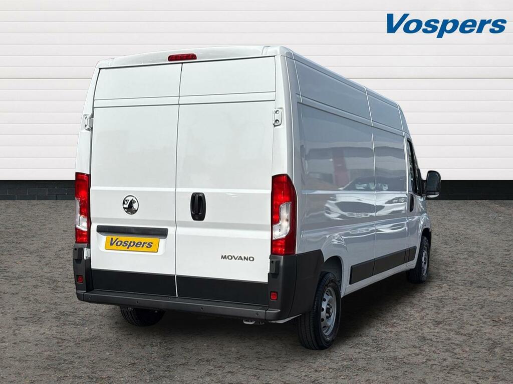 Vauxhall Movano 2.2 Turbo D 140 H2 Van Prime WJ26TYP White #3