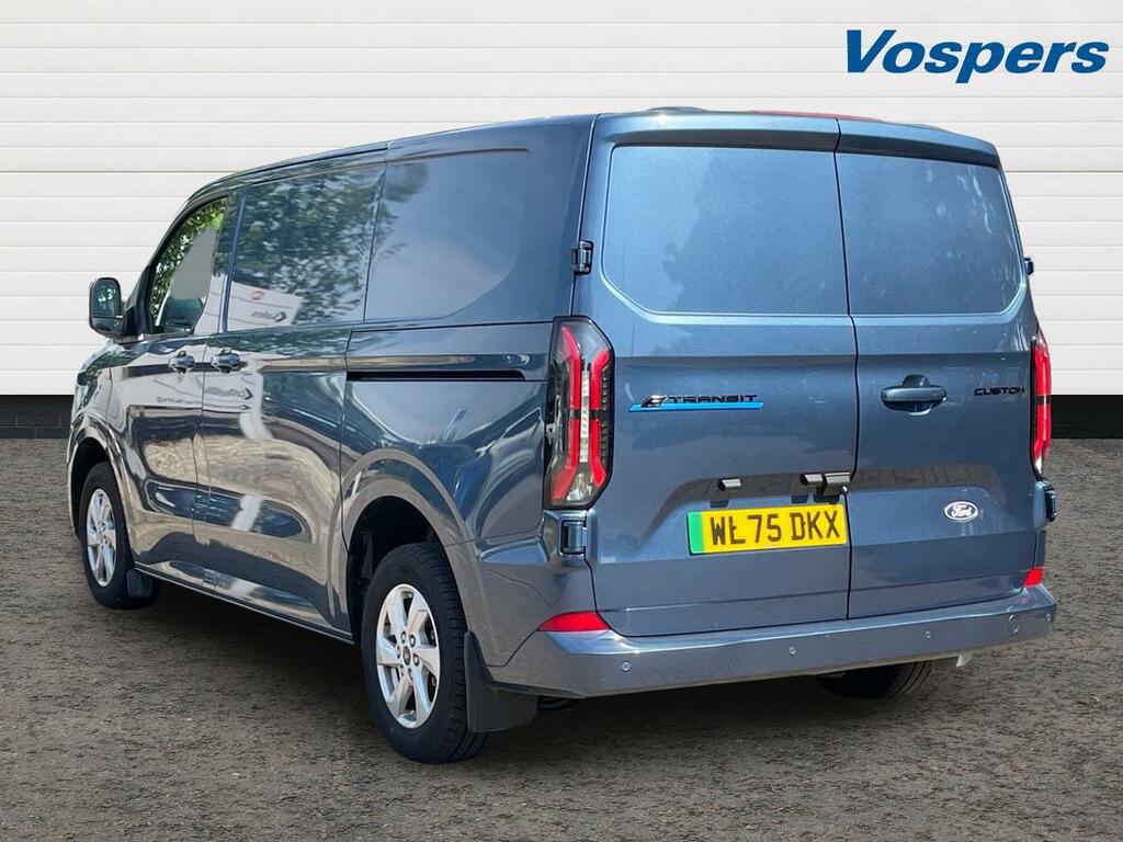 Ford Transit Custom 100Kw 65Kwh H1 Van Limited WL75DKX Blue #5