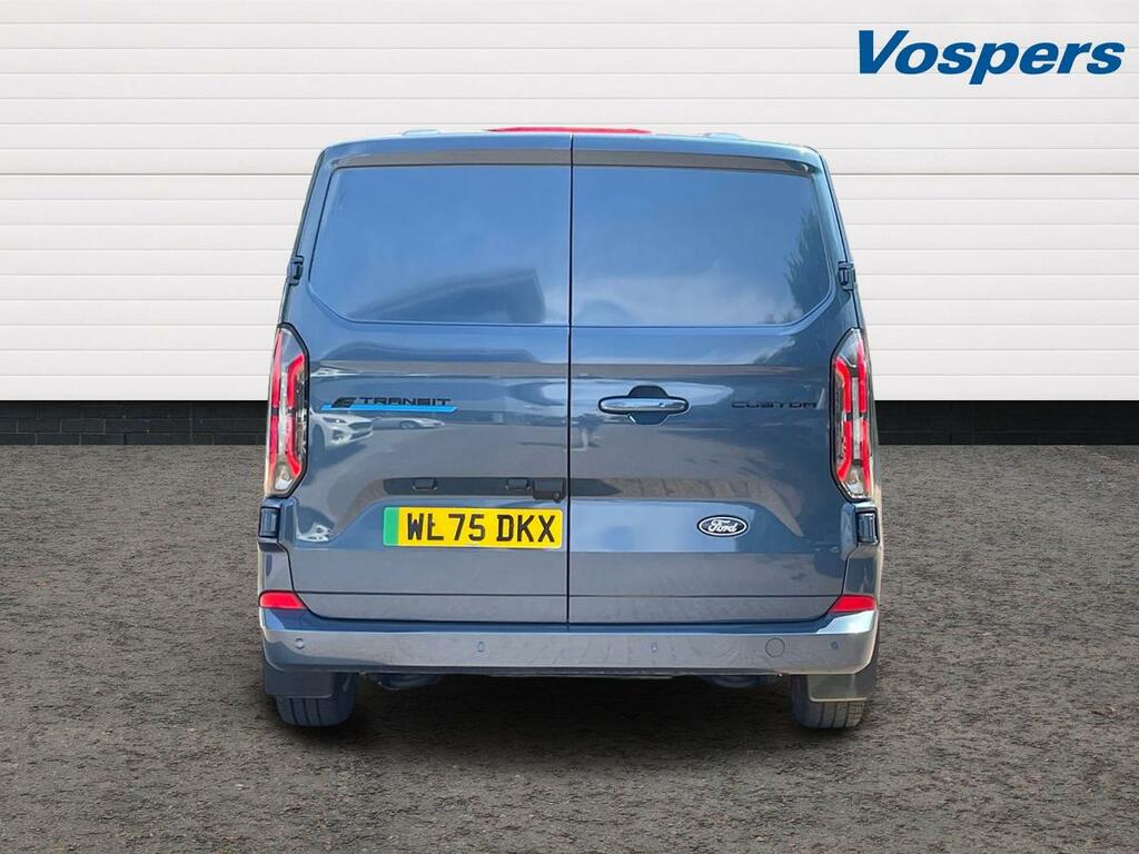 Ford Transit Custom 100Kw 65Kwh H1 Van Limited WL75DKX Blue #4