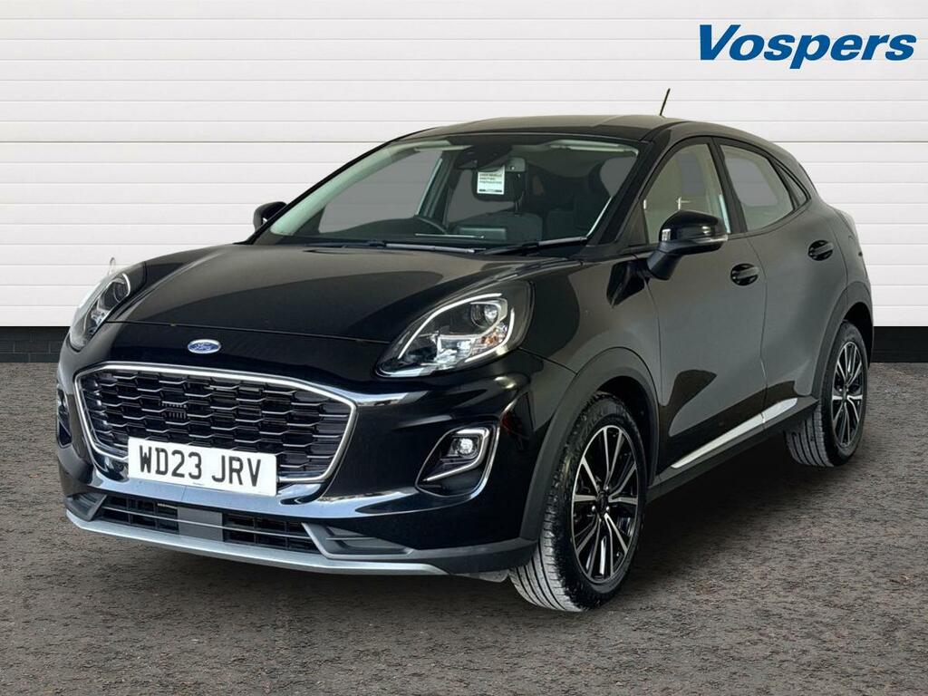 Ford Puma 1.0 Ecoboost Hybrid Mhev 155 Titanium WD23JRV Black #3