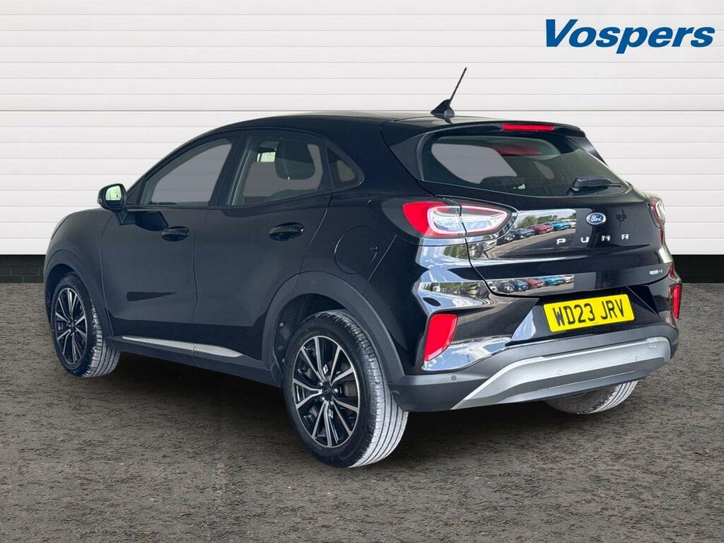 Ford Puma 1.0 Ecoboost Hybrid Mhev 155 Titanium WD23JRV Black #5