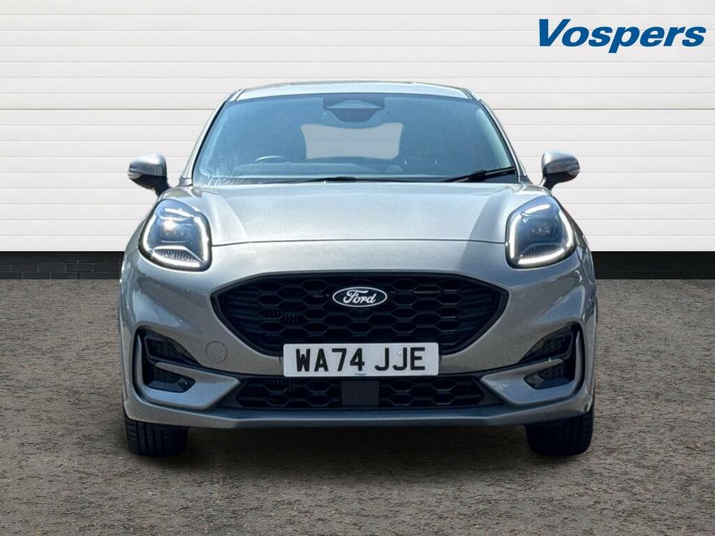 Ford Puma 1.0 Ecoboost Hybrid Mhev 155 St-line X Dct WA74JJE Silver #2