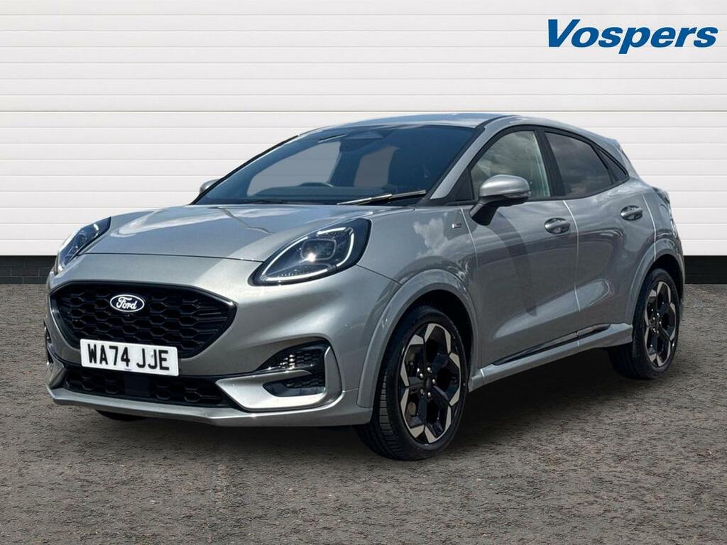Ford Puma 1.0 Ecoboost Hybrid Mhev 155 St-line X Dct WA74JJE Silver #3
