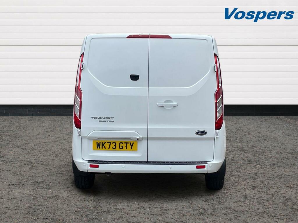 Ford Transit Custom 2.0 Ecoblue 130Ps Low Roof Dcab Limited Van WK73GTY White #4