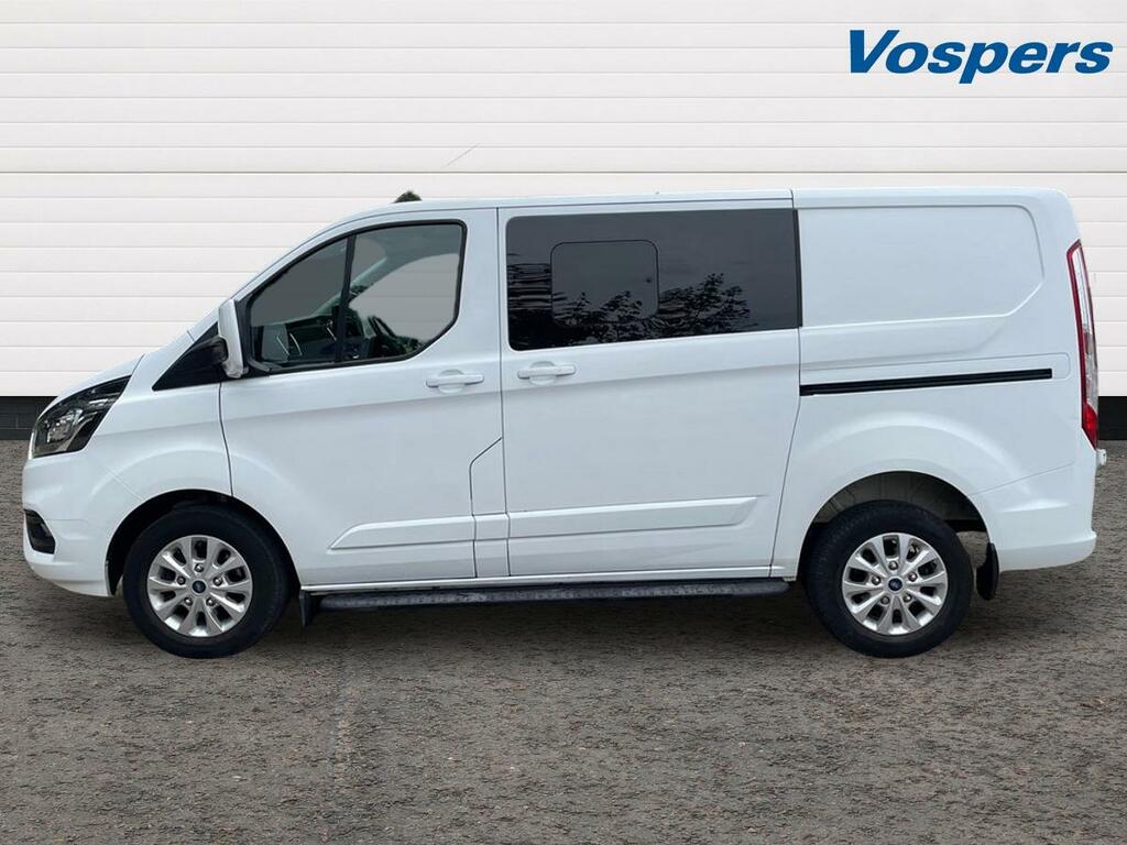 Ford Transit Custom 2.0 Ecoblue 130Ps Low Roof Dcab Limited Van WK73GTY White #6