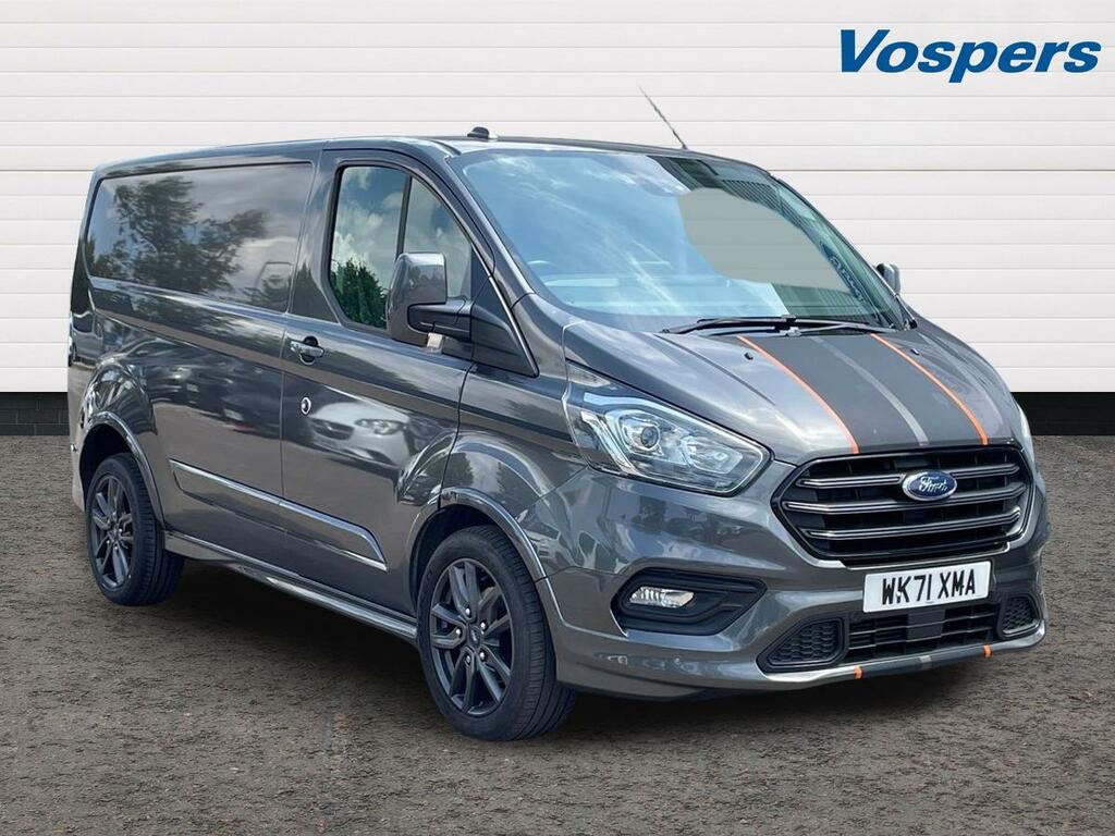 Ford Transit Custom 2.0 Ecoblue 185Ps Low Roof Sport Van Grey