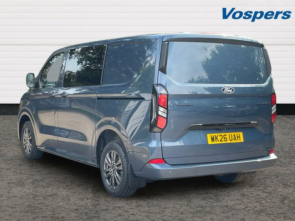 Ford Transit Custom 2.0 Ecoblue 136Ps H1 Double Cab Van Limited WK26UAH Blue #5