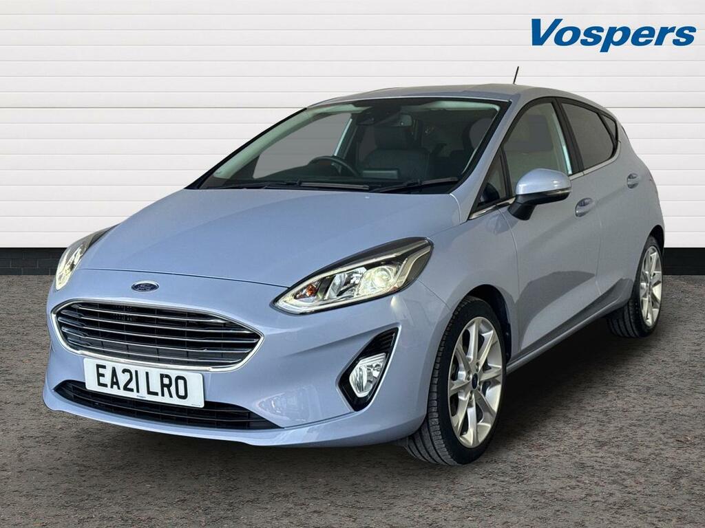 Ford Fiesta 1.0 Ecoboost Hybrid Mhev 125 Titanium X EA21LRO Blue #3
