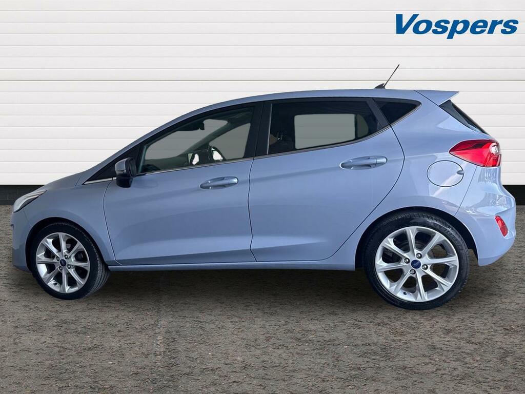 Ford Fiesta 1.0 Ecoboost Hybrid Mhev 125 Titanium X EA21LRO Blue #4