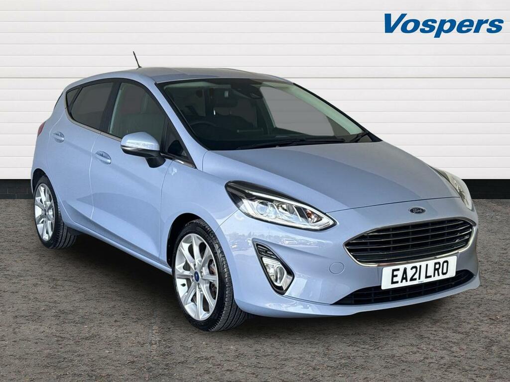 Ford Fiesta 1.0 Ecoboost Hybrid Mhev 125 Titanium X Blue