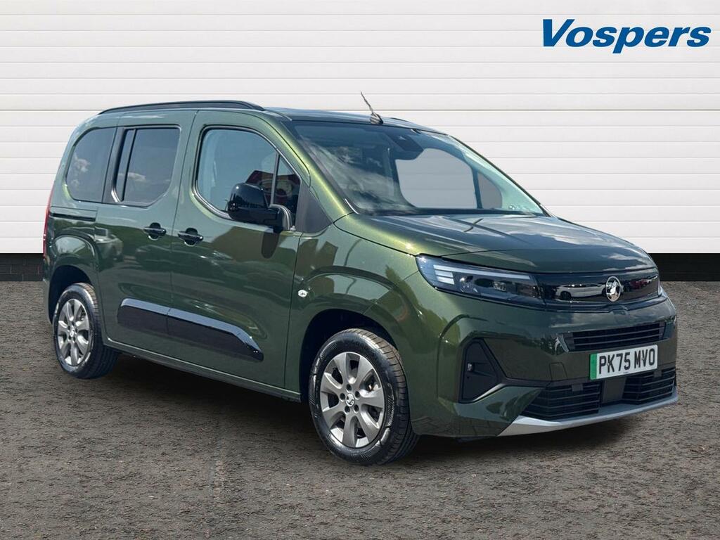 Vauxhall Combo-e Life 100Kw Ultimate 52Kwh Green