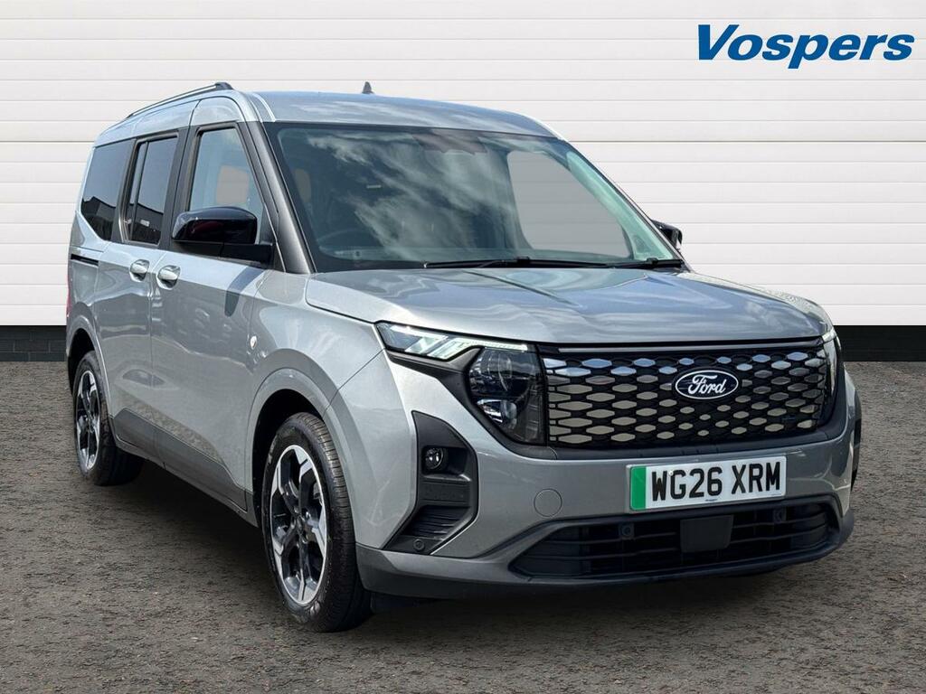 Ford Tourneo Courier 100Kw Titanium 43Kwh Driver Assist Silver