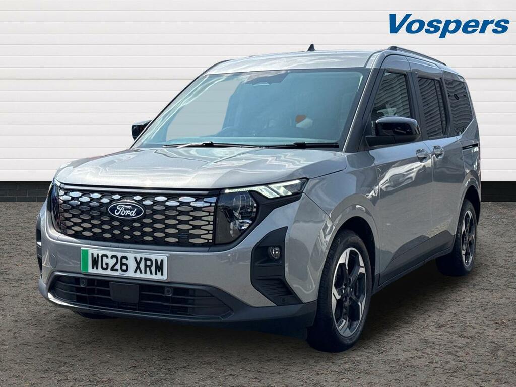 Ford Tourneo Courier 100Kw Titanium 43Kwh Driver Assist Silver #3