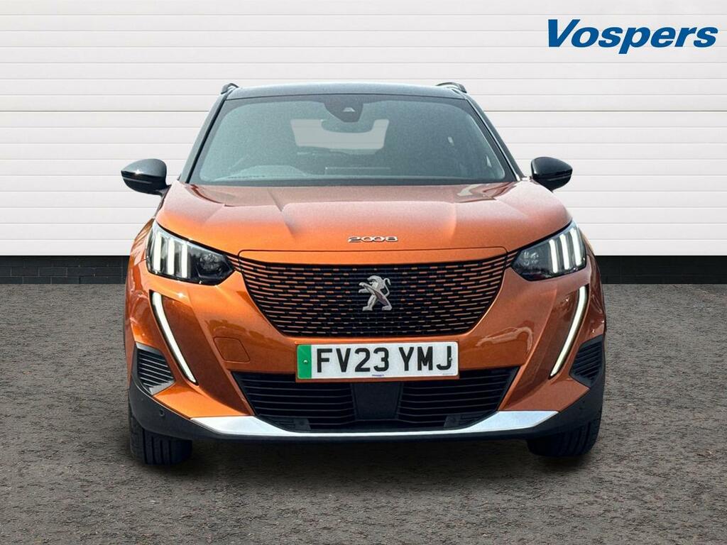 Peugeot e-2008 100Kw Gt 50Kwh FV23YMJ Orange #2