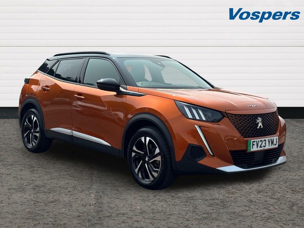 Peugeot e-2008 100Kw Gt 50Kwh Orange