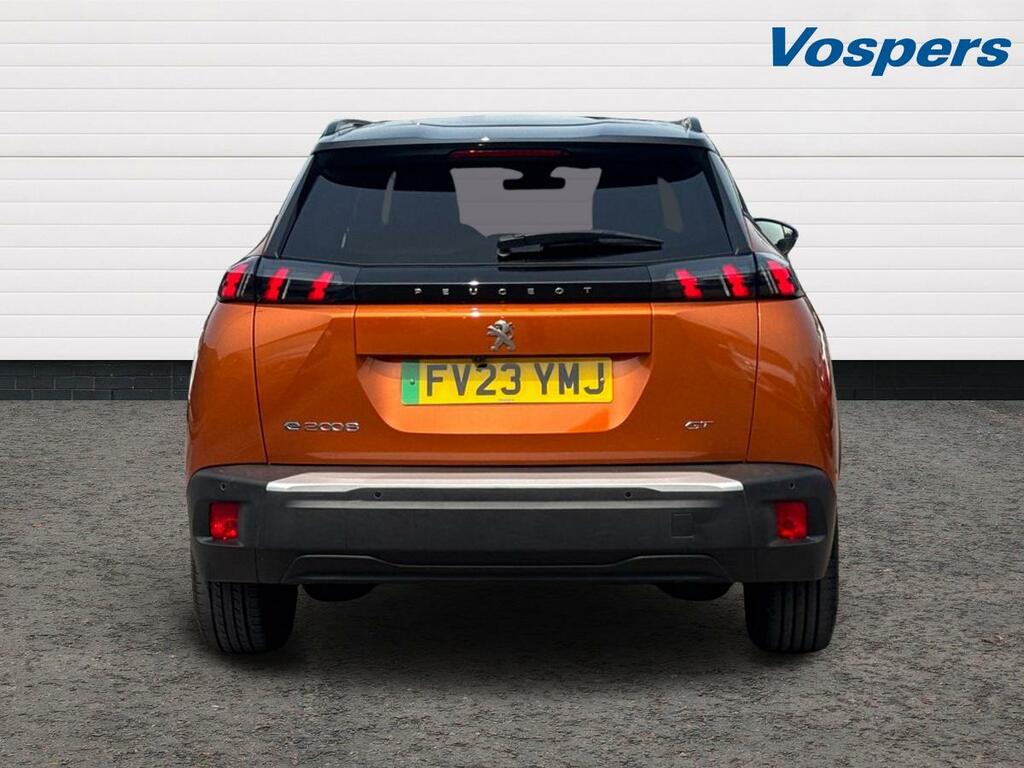 Peugeot e-2008 100Kw Gt 50Kwh FV23YMJ Orange #6