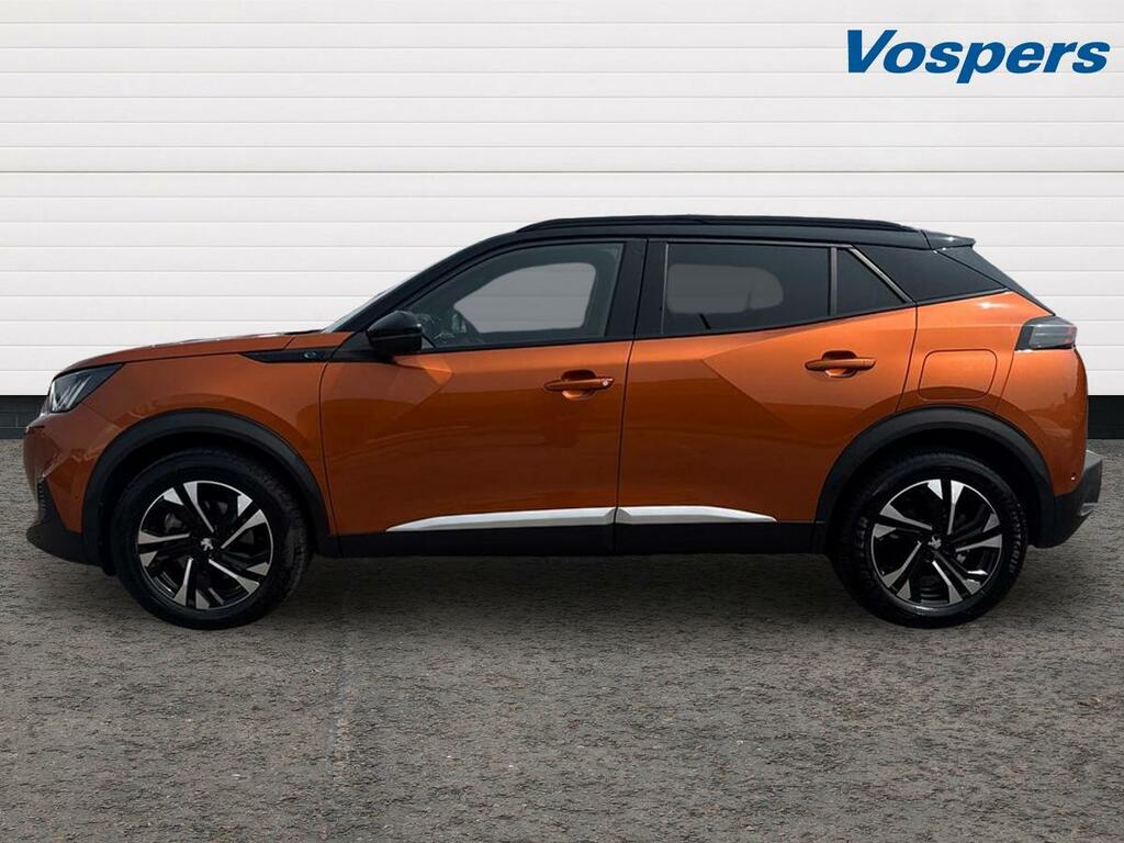 Peugeot e-2008 100Kw Gt 50Kwh FV23YMJ Orange #4