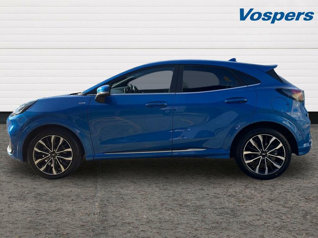 Ford Puma 1.0 Ecoboost Hybr Mhev 155 St-line Vignale Dct CA23SCV Blue #4