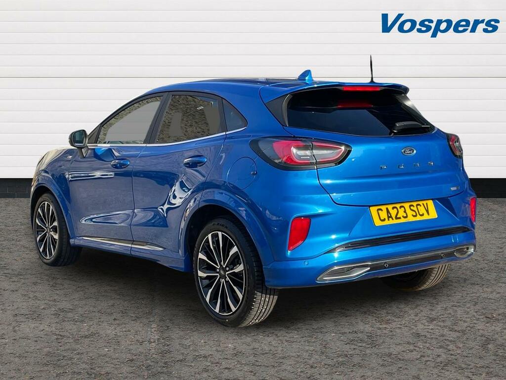 Ford Puma 1.0 Ecoboost Hybr Mhev 155 St-line Vignale Dct CA23SCV Blue #5