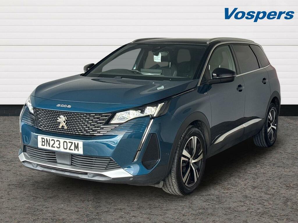 Peugeot 5008 1.5 Bluehdi Gt Eat8 BN23OZM Blue #3