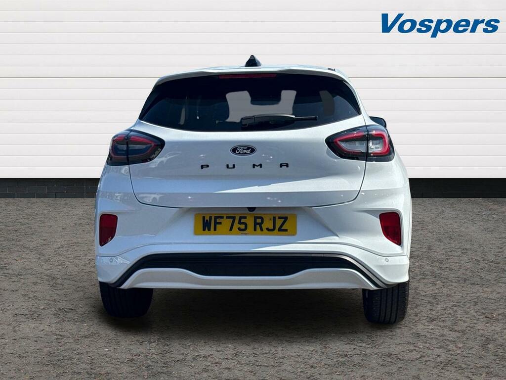 Ford Puma 1.0 Ecoboost Hybrid Mhev 155 St-line X Dct WF75RJZ White #6