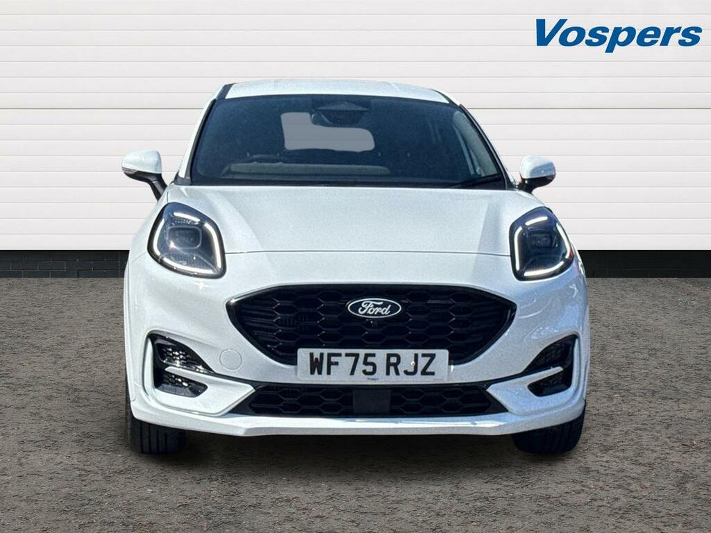 Ford Puma 1.0 Ecoboost Hybrid Mhev 155 St-line X Dct WF75RJZ White #2