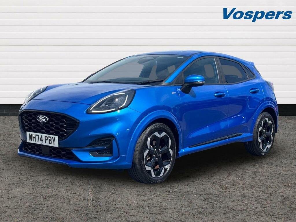 Ford Puma 1.0 Ecoboost Hybrid Mhev St-line X WH74PBY Blue #3