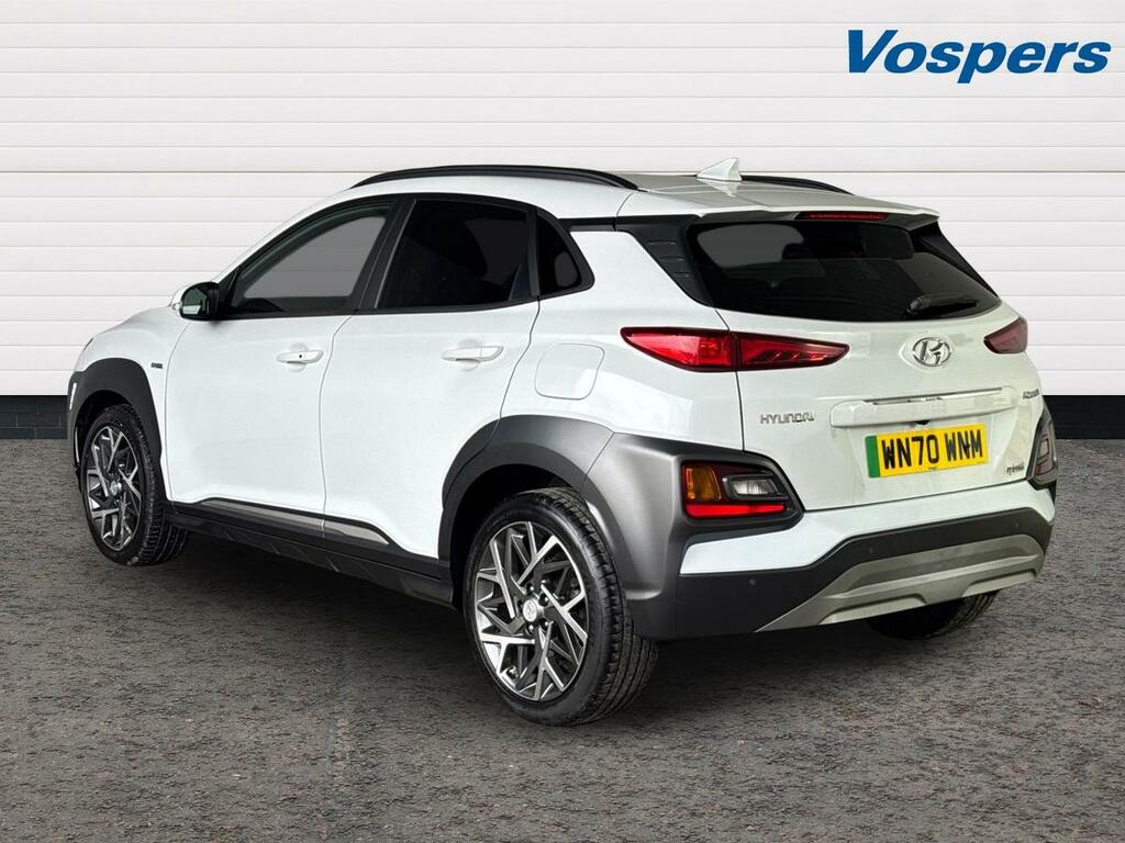 Hyundai Kona 1.6 Gdi Hybrid Premium Se Dct White #5