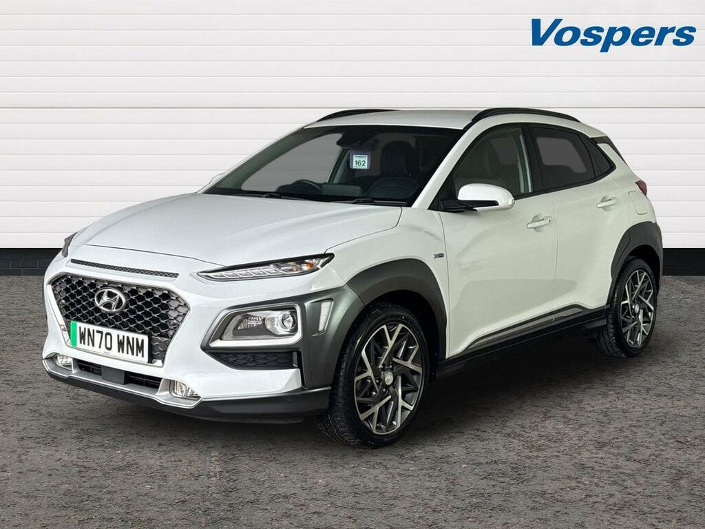 Hyundai Kona 1.6 Gdi Hybrid Premium Se Dct White #3