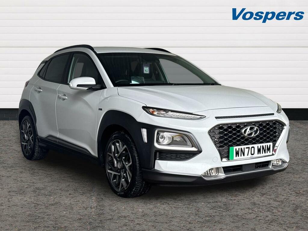 Hyundai Kona 1.6 Gdi Hybrid Premium Se Dct White