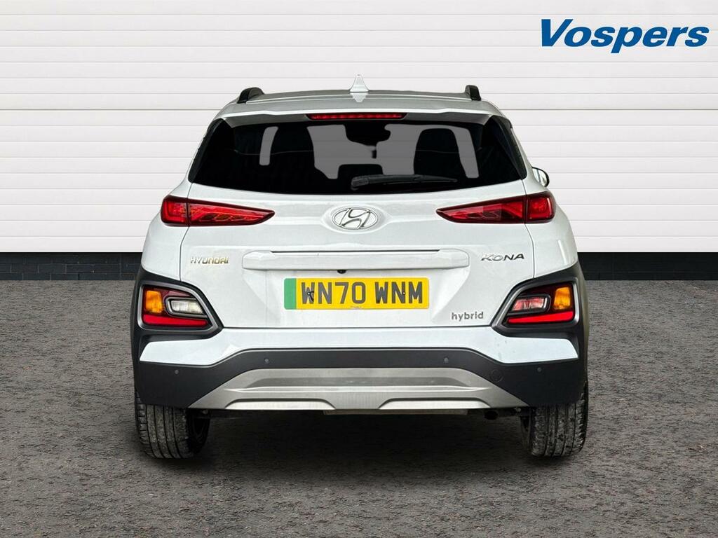 Hyundai Kona 1.6 Gdi Hybrid Premium Se Dct White #6