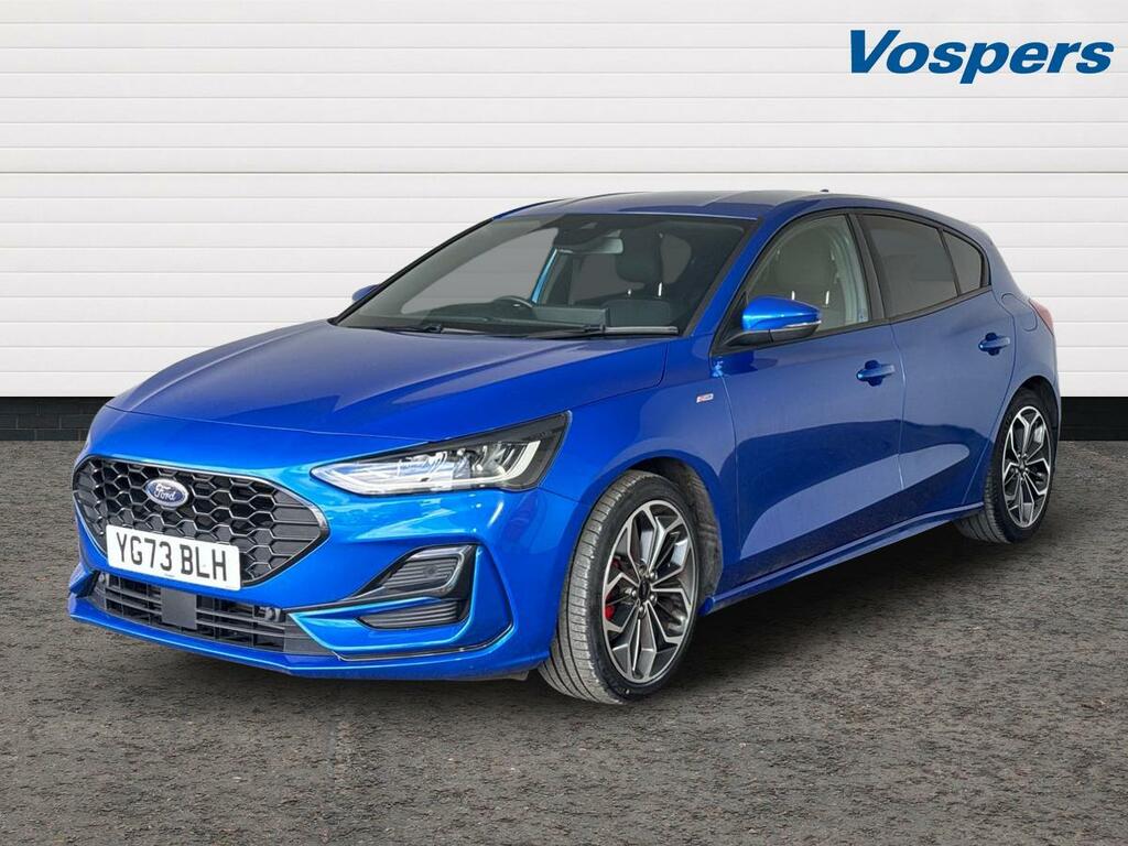 Ford Focus 1.0 Ecoboost Hybrid Mhev St-line X YG73BLH Blue #3