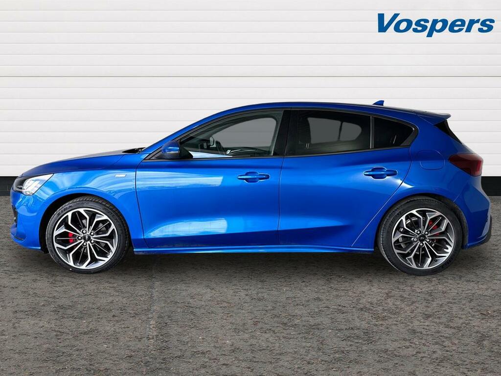 Ford Focus 1.0 Ecoboost Hybrid Mhev St-line X YG73BLH Blue #4