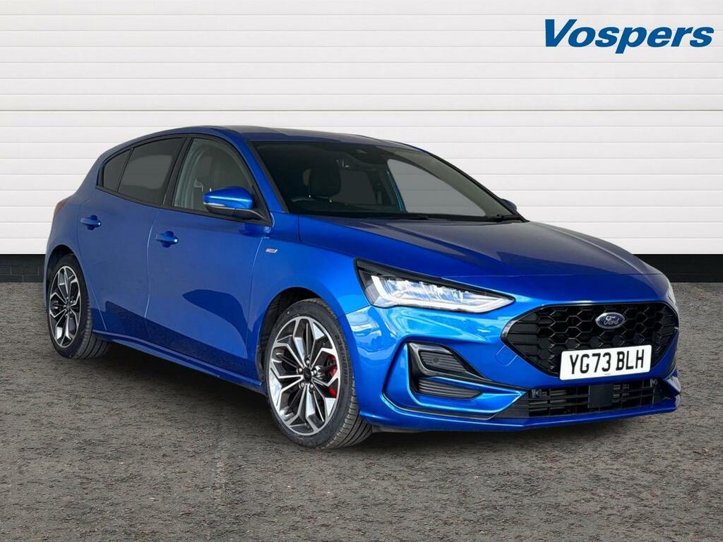 Ford Focus 1.0 Ecoboost Hybrid Mhev St-line X YG73BLH Blue
