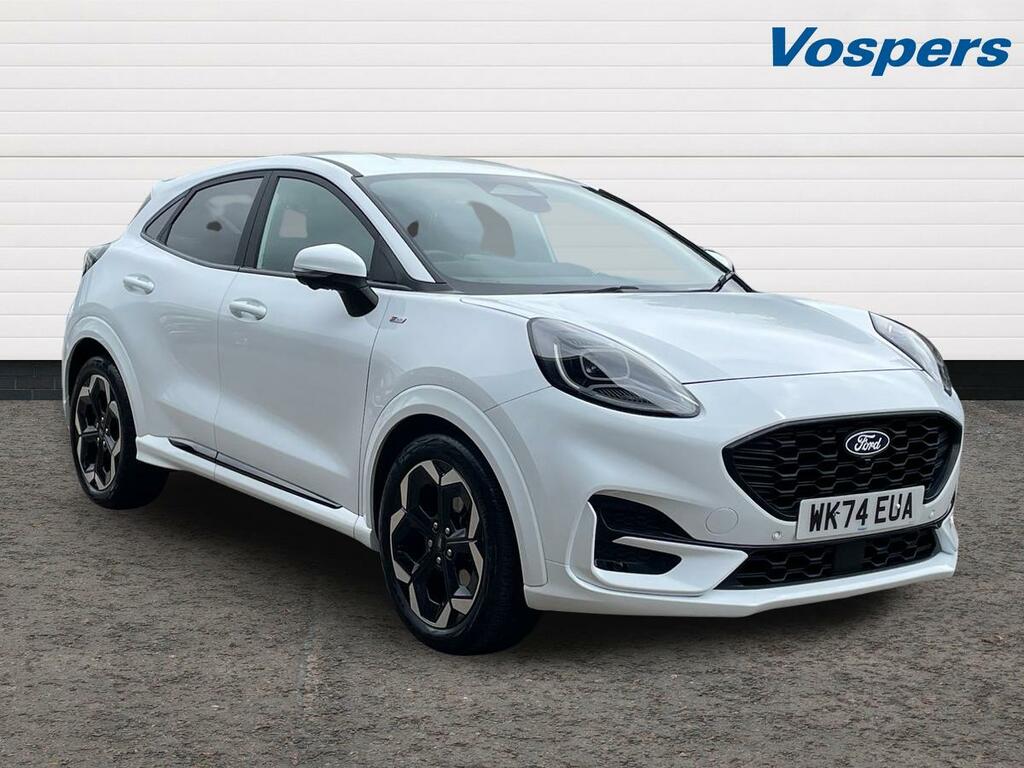 Ford Puma 1.0 Ecoboost Hybrid Mhev St-line X WK74EUA White