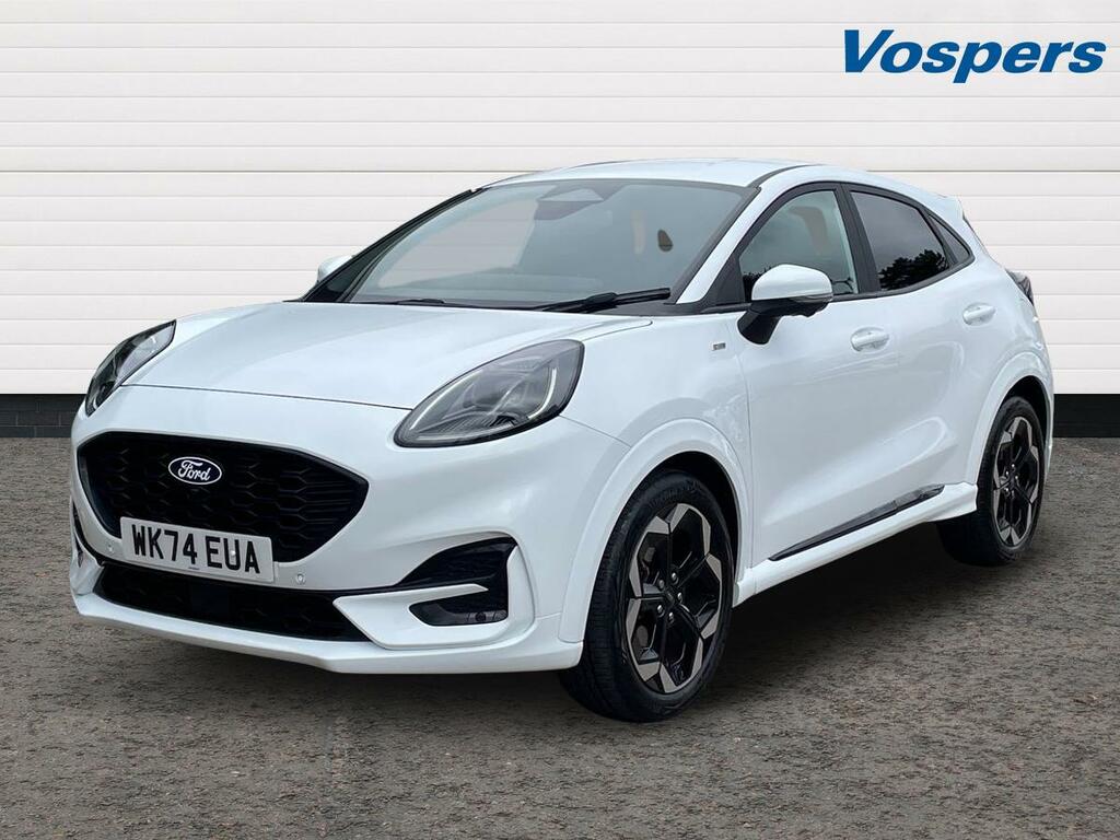 Ford Puma 1.0 Ecoboost Hybrid Mhev St-line X WK74EUA White #3