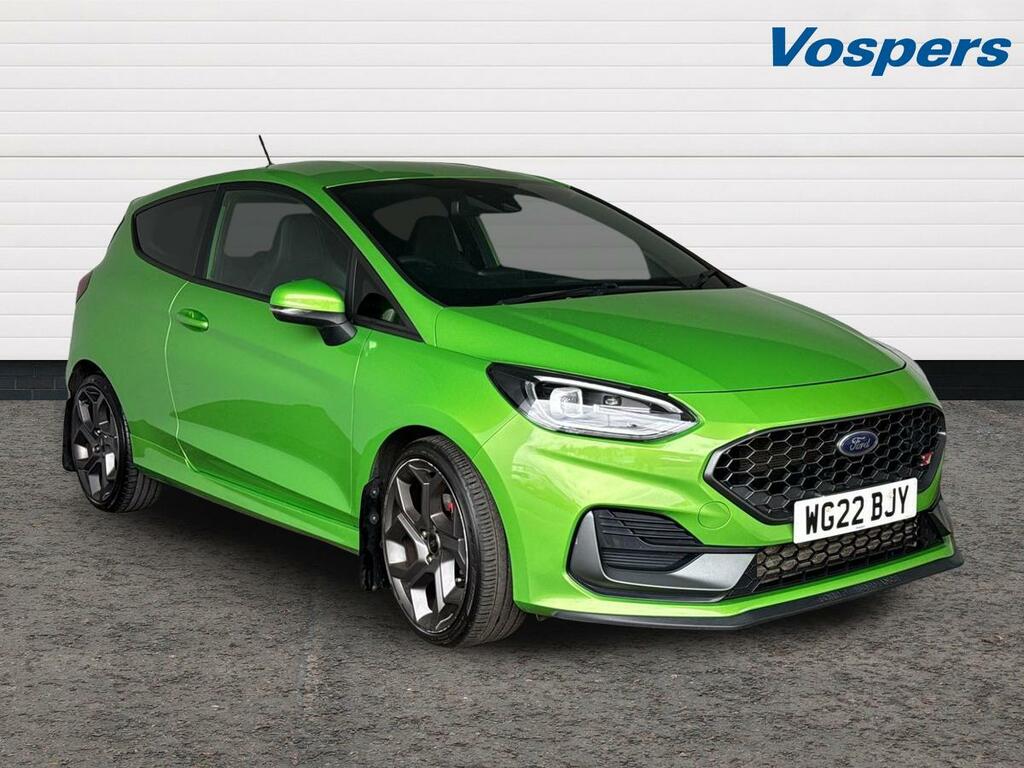 Ford Fiesta 1.5 Ecoboost St-3 WG22BJY Green