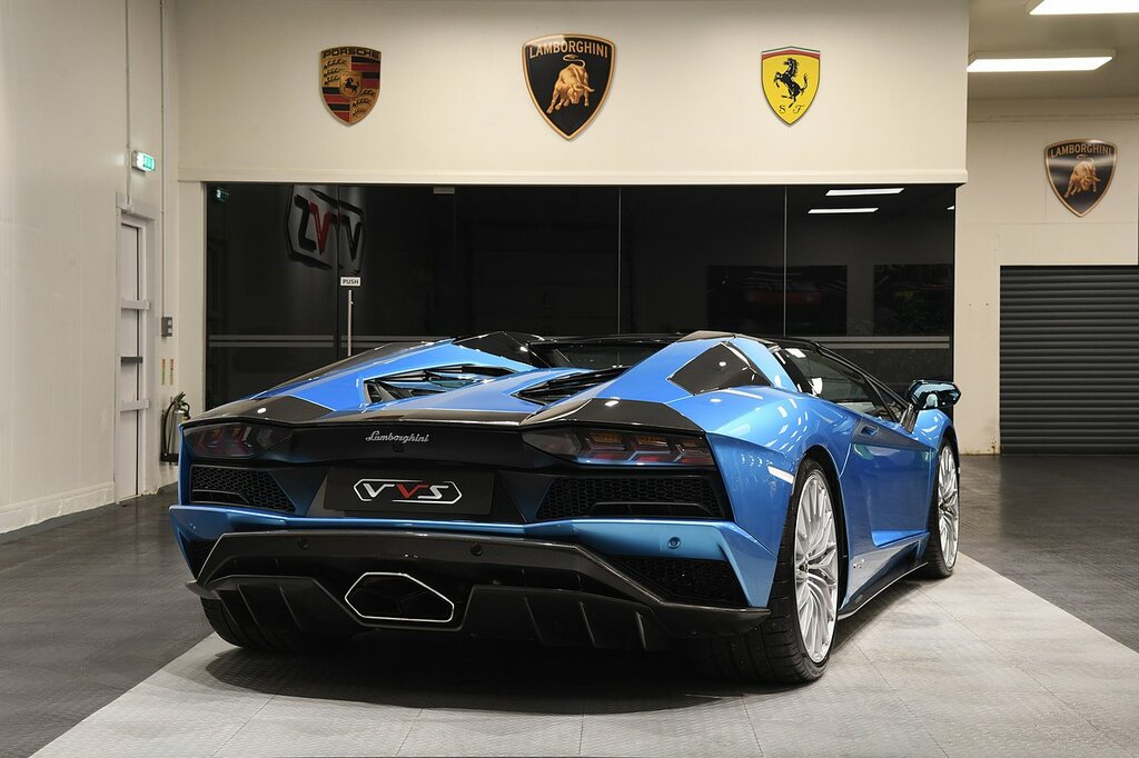 Lamborghini Aventador Lp 740-4 S Roadster KR11ZZY Blue #3
