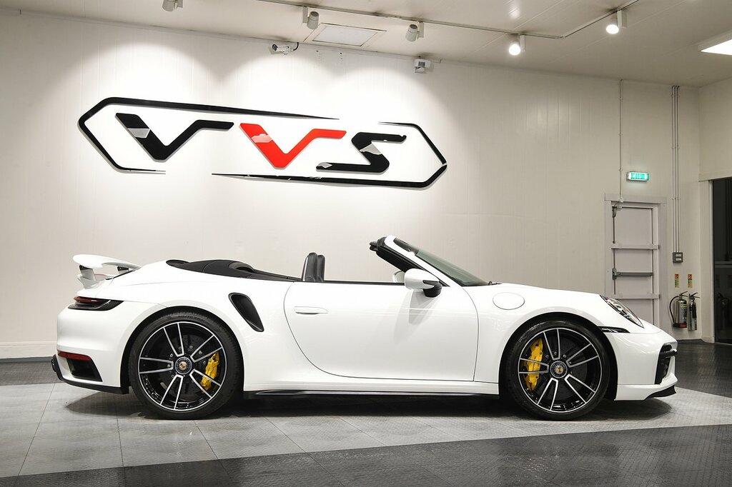 Porsche 911 T 992 Turbo S White #2