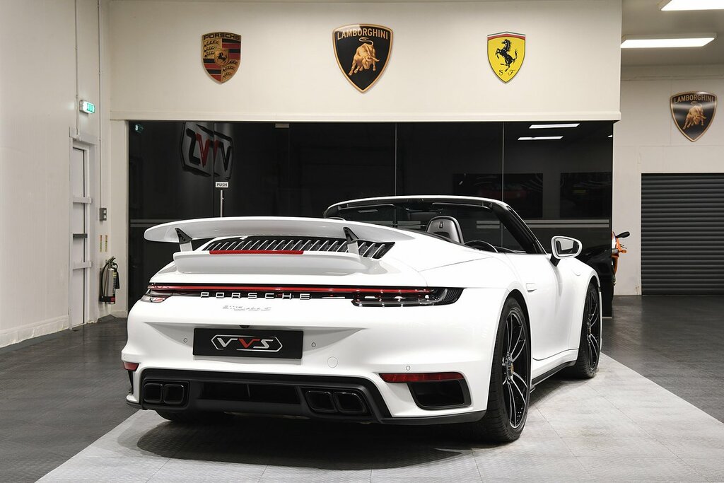 Porsche 911 T 992 Turbo S White #3