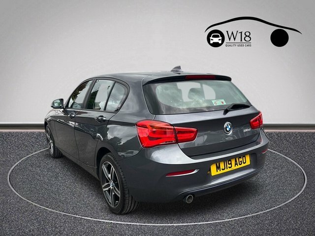 BMW 1 Series 118D Sport Hatchback Grey #5