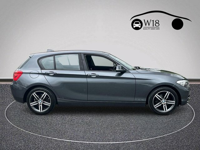 BMW 1 Series 118D Sport Hatchback Grey #2