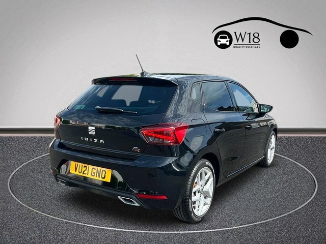 Seat Ibiza Tsi Fr Hatchback VU21GNO Black #3