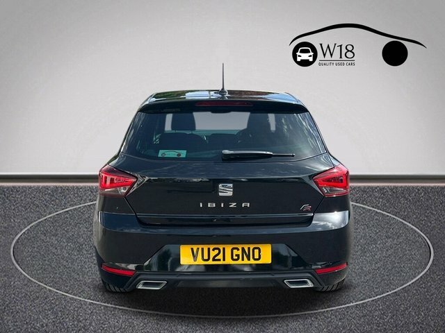Seat Ibiza Tsi Fr Hatchback VU21GNO Black #4