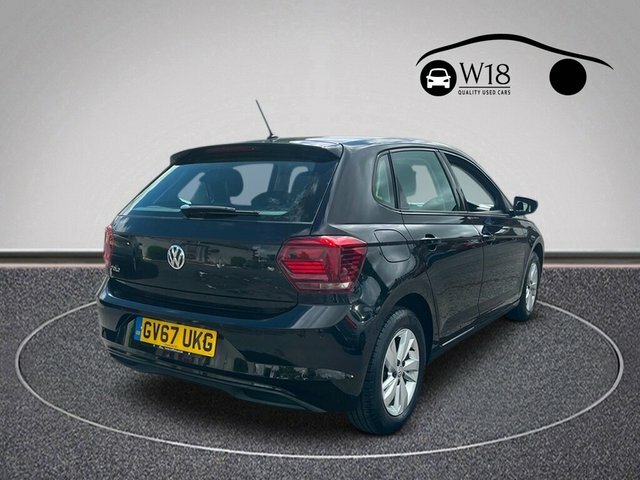 Volkswagen Polo Tsi Se Hatchback GV67UKG Black #3