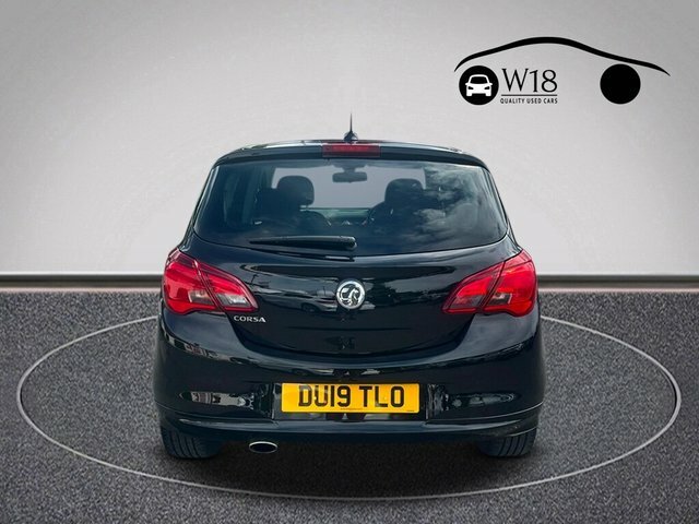 Vauxhall Corsa Ecotec Sri VX Line DU19TLO Black #4