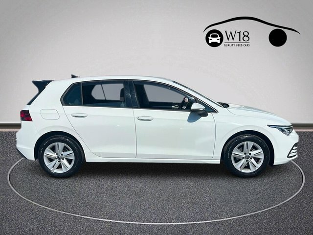 Volkswagen Golf Tsi Life Hatchback EJ70XFT White #2