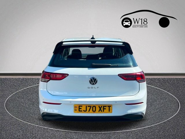 Volkswagen Golf Tsi Life Hatchback EJ70XFT White #4